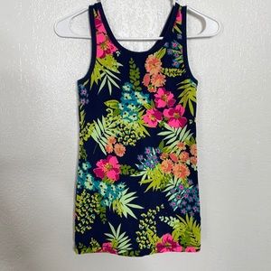 SZ 14-16 juniors tropical shirt
